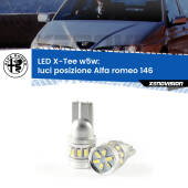 0 Luci posizione LED per Alfa romeo 146 1994-2001: W5W X-Tee W5W (T10) LED X-Tee (Coppia)