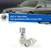 0 Luci posizione LED per Alfa romeo 164  1987-1998: W5W X-Tee W5W (T10) LED X-Tee (Coppia)