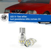 0 Luci posizione LED per Alfa romeo 33  1990-1994: W5W X-Tee W5W (T10) LED X-Tee (Coppia)