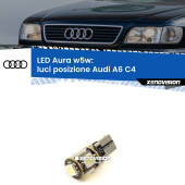 0 Luci posizione LED per Audi A6 C4 1994-1997: Aura w5w W5W: lampadina LED Aura 6000k