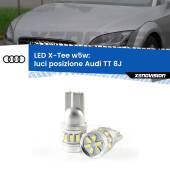0 Luci posizione LED per Audi TT 8J 2006-2014: W5W X-Tee W5W (T10) LED X-Tee (Coppia)