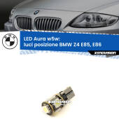 0 Luci posizione LED per BMW Z4 E85, E86 2003-2008: Aura w5w W5W: lampadina LED Aura 6000k