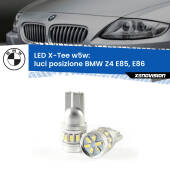0 Luci posizione LED per BMW Z4 E85, E86 2003-2008: W5W X-Tee W5W (T10) LED X-Tee (Coppia)