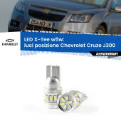 0 Luci posizione LED per Chevrolet Cruze J300 2009-2019: W5W X-Tee W5W (T10) LED X-Tee (Coppia)