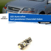 0 Luci posizione LED per Chevrolet Kalos  2005-2008: Aura w5w W5W: lampadina LED Aura 6000k