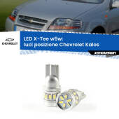 0 Luci posizione LED per Chevrolet Kalos  2005-2008: W5W X-Tee W5W (T10) LED X-Tee (Coppia)