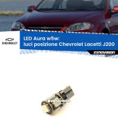 0 Luci posizione LED per Chevrolet Lacetti J200 2002-2009: Aura w5w W5W: lampadina LED Aura 6000k