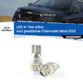 0 Luci posizione LED per Chevrolet Niva 2123 2002-2009: W5W X-Tee W5W (T10) LED X-Tee (Coppia)