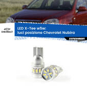 0 Luci posizione LED per Chevrolet Nubira 2005-2011: W5W X-Tee W5W (T10) LED X-Tee (Coppia)