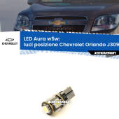 0 Luci posizione LED per Chevrolet Orlando J309 2011-2019: Aura w5w W5W: lampadina LED Aura 6000k