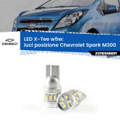 0 Luci posizione LED per Chevrolet Spark M300 2009-2016: W5W X-Tee W5W (T10) LED X-Tee (Coppia)