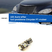 0 Luci posizione LED per Chrysler PT cruiser 2000-2010: Aura w5w W5W: lampadina LED Aura 6000k
