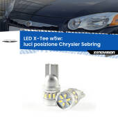 0 Luci posizione LED per Chrysler Sebring  2001-2007: W5W X-Tee W5W (T10) LED X-Tee (Coppia)