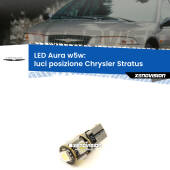 0 Luci posizione LED per Chrysler Stratus  1995-2001: Aura w5w W5W: lampadina LED Aura 6000k