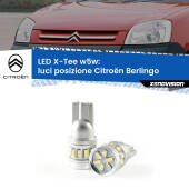 0 Luci posizione LED per Citroën Berlingo 1996-2007: W5W X-Tee W5W (T10) LED X-Tee (Coppia)