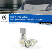 0 Luci posizione LED per Citroën C-Zero 2010-2019: W5W X-Tee W5W (T10) LED X-Tee (Coppia)