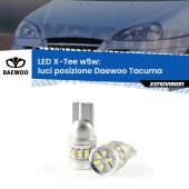 0 Luci posizione LED per Daewoo Tacuma 2000-2005: W5W X-Tee W5W (T10) LED X-Tee (Coppia)