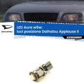 0 Luci posizione LED per Daihatsu Applause II 1997-2000: Aura w5w W5W: lampadina LED Aura 6000k