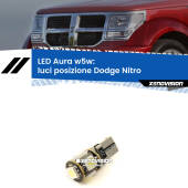 0 Luci posizione LED per Dodge Nitro  2006-2012: Aura w5w W5W: lampadina LED Aura 6000k