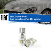 0 Luci posizione LED per Fiat 124 spider 2016in poi: W5W X-Tee W5W (T10) LED X-Tee (Coppia)