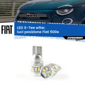 0 Luci posizione LED per Fiat 500e 2020in poi: W5W X-Tee W5W (T10) LED X-Tee (Coppia)