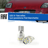 0 Luci posizione LED per Fiat Barchetta  1995-2005: W5W X-Tee W5W (T10) LED X-Tee (Coppia)