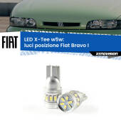 0 Luci posizione LED per Fiat Bravo I 1995-2001: W5W X-Tee W5W (T10) LED X-Tee (Coppia)