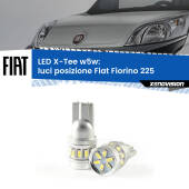 0 Luci posizione LED per Fiat Fiorino 225 2008-2021: W5W X-Tee W5W (T10) LED X-Tee (Coppia)