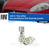 0 Luci posizione LED per Fiat Grande punto 2005-2018: W5W X-Tee W5W (T10) LED X-Tee (Coppia)