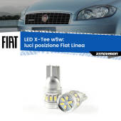 0 Luci posizione LED per Fiat Linea 2007-2018: W5W X-Tee W5W (T10) LED X-Tee (Coppia)