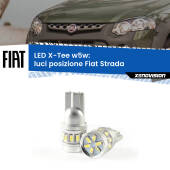 0 Luci posizione LED per Fiat Strada 1999-2021: W5W X-Tee W5W (T10) LED X-Tee (Coppia)