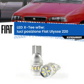 0 Luci posizione LED per Fiat Ulysse 220 1994-2002: W5W X-Tee W5W (T10) LED X-Tee (Coppia)