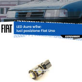 0 Luci posizione LED per Fiat Uno 1983-1995: Aura w5w W5W: lampadina LED Aura 6000k
