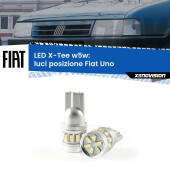 0 Luci posizione LED per Fiat Uno 1983-1995: W5W X-Tee W5W (T10) LED X-Tee (Coppia)