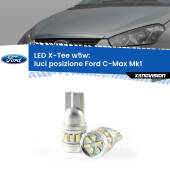 0 Luci posizione LED per Ford C-Max Mk1 2003-2010: W5W X-Tee W5W (T10) LED X-Tee (Coppia)