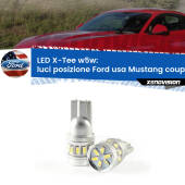 0 Luci posizione LED per Ford usa Mustang coupe  2014-2016: W5W X-Tee W5W (T10) LED X-Tee (Coppia)