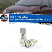 0 Luci posizione LED per Ford usa Windstar A3 1995-2000: W5W X-Tee W5W (T10) LED X-Tee (Coppia)