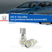 0 Luci posizione LED per Honda Accord Mk3 1985-1989: W5W X-Tee W5W (T10) LED X-Tee (Coppia)