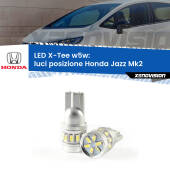 0 Luci posizione LED per Honda Jazz Mk2 2002-2008: W5W X-Tee W5W (T10) LED X-Tee (Coppia)