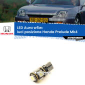 0 Luci posizione LED per Honda Prelude Mk4 1992-1996: Aura w5w W5W: lampadina LED Aura 6000k