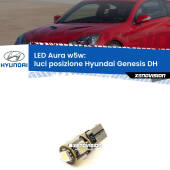 0 Luci posizione LED per Hyundai Genesis DH 2014in poi: Aura w5w W5W: lampadina LED Aura 6000k