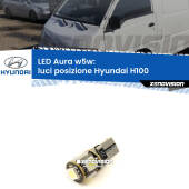 0 Luci posizione LED per Hyundai H100  1994-2000: Aura w5w W5W: lampadina LED Aura 6000k
