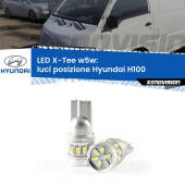 0 Luci posizione LED per Hyundai H100  1994-2000: W5W X-Tee W5W (T10) LED X-Tee (Coppia)