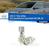 0 Luci posizione LED per Hyundai I20 GB, IB a parabola singola: W5W X-Tee W5W (T10) LED X-Tee (Coppia)