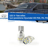 0 Luci posizione LED per Hyundai I30 PDE, PD, PDEN 2016in poi: W5W X-Tee W5W (T10) LED X-Tee (Coppia)
