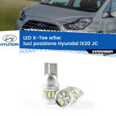 0 Luci posizione LED per Hyundai IX20 JC 2010in poi: W5W X-Tee W5W (T10) LED X-Tee (Coppia)