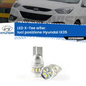 0 Luci posizione LED per Hyundai IX35  2009-2013: W5W X-Tee W5W (T10) LED X-Tee (Coppia)