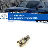 0 Luci posizione LED per Hyundai IX55  2008-2012: Aura w5w W5W: lampadina LED Aura 6000k