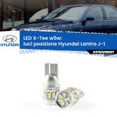 0 Luci posizione LED per Hyundai Lantra J-1 1993-1995: W5W X-Tee W5W (T10) LED X-Tee (Coppia)