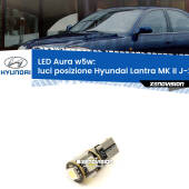 0 Luci posizione LED per Hyundai Lantra MK II J-2 1995-2000: Aura w5w W5W: lampadina LED Aura 6000k